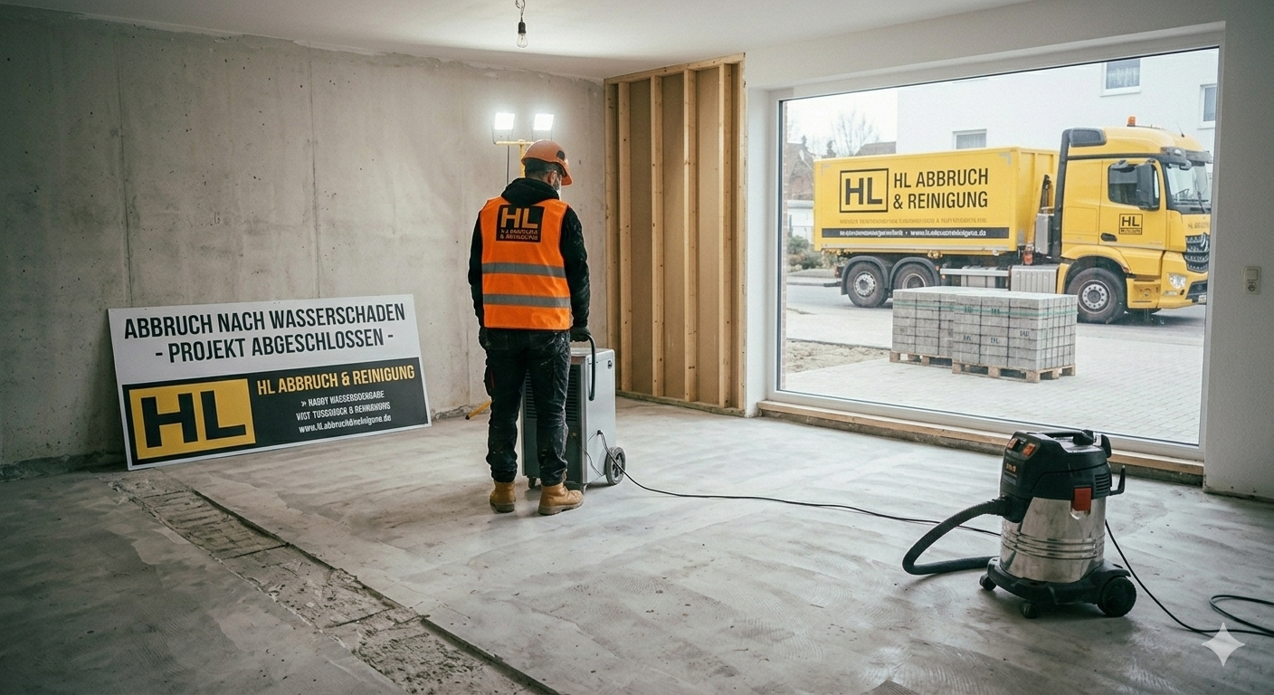 Abbruch nach Wasserschaden